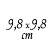 Icon Quadrat<br>9,8 x 9,8 cm</br>