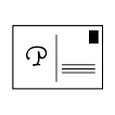 Icon Postkarten